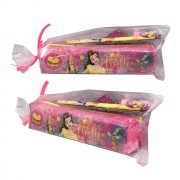 Princess Belle Pencil Case Set