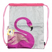 Sanwa Tas Serot Glitter Flamingo
