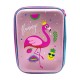 Sequin Reverse Hardtop P.Case Flamingo