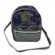 Sanwa Mini Backpack Reverse Sequin Black