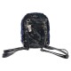Sanwa Mini Backpack Reverse Sequin Black