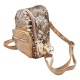 Sanwa Mini Backpack Reverse Sequin Gold