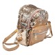 Sanwa Mini Backpack Reverse Sequin Gold