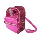 Sanwa Mini Backpack Reverse Sequin Pink