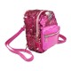 Sanwa Mini Backpack Reverse Sequin Pink