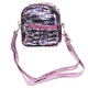 Sanwa Sling Bag Reverse Sequin Pink