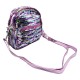 Sanwa Sling Bag Reverse Sequin Pink