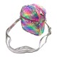 Sanwa Sling Bag Reverse Sequin Silver