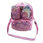 Sanwa Mini Backpack Reverse Sequin Bunny